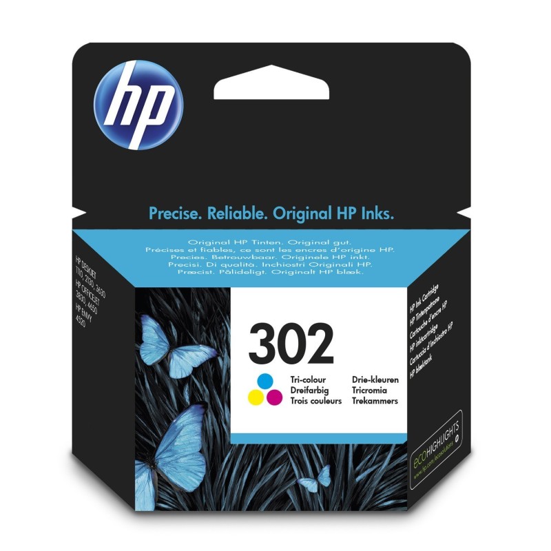 Cartouche d'encre HP 302 Couleurs