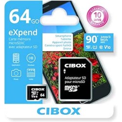 CIBOX MICRO SD 64GO