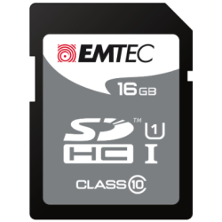 Carte SD-HC Emtec classe 10...