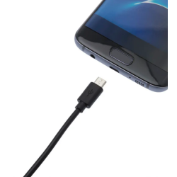 CABLE MICRO USB NOIR 1M