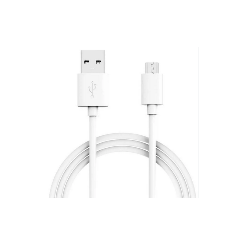 CABLE MICRO USB BLANC 1M