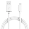 CABLE MICRO USB BLANC 1M
