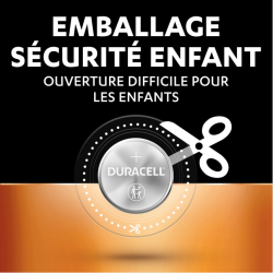 Pile Bouton lithium CR2025 3V DURACELL