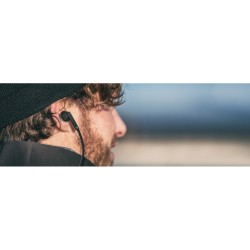 ECOUTEURS PLATS - NOIR - APM