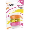Clé USB EMTEC C410 Neon – Pack 3 x 16 Go