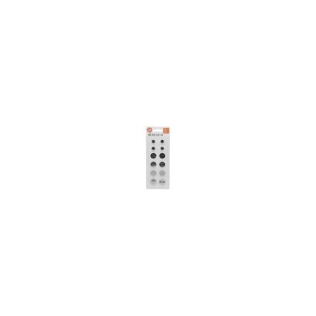 Mix piles alcalines et lithium – LR44 1,5V & CR2016 3V