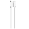 Chargeur APM USB-C / USB-A PD 20W + 2 câbles (1 m), Blanc
