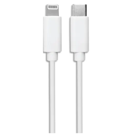 Câble MFi APM – USB-C / Lightning, 3 m, Blanc