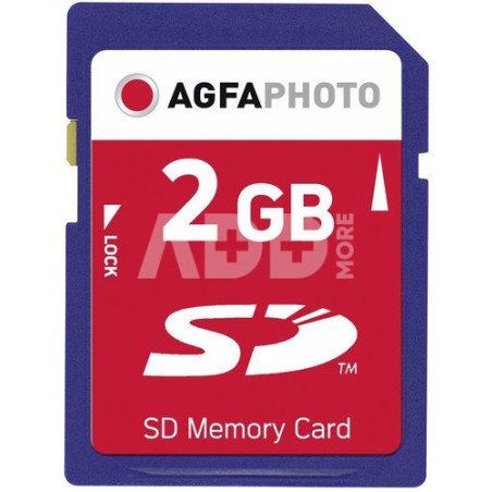 Carte SD AgfaPhoto – 2 Go