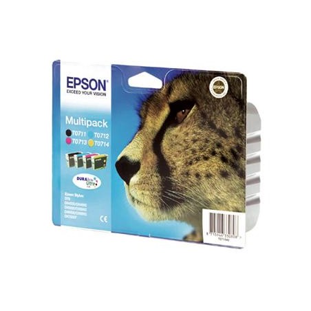 Pack de Cartouche d'encre Epson Guepard 4 couleurs