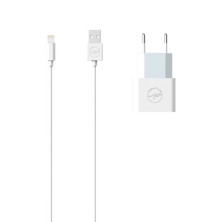 Chargeur mural + Câble Lightning 1,2m