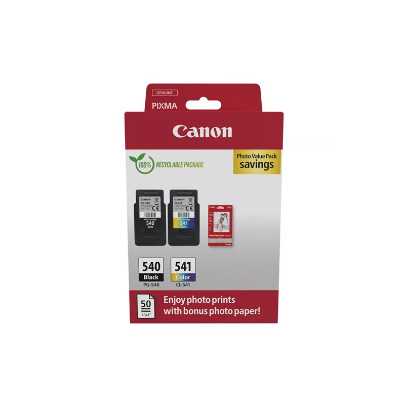 Cartouches PG-540 / CL-541 Pack - CANON