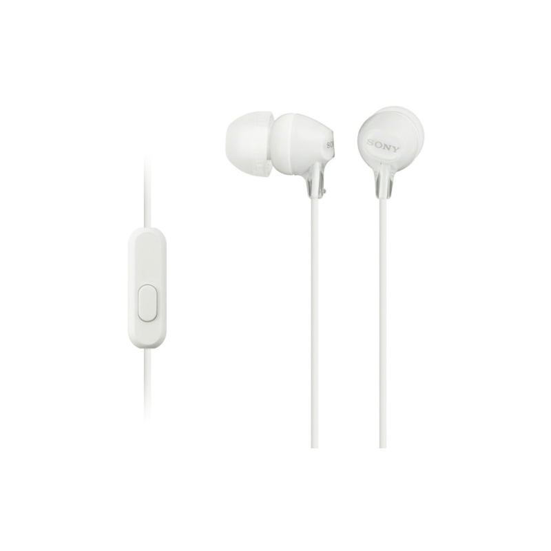 Ecouteurs Intra-Auriculaires Sony  MDREX15APW Blanc