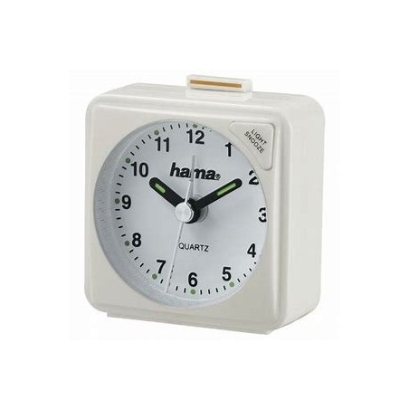 Réveil de voyage Hama blanc