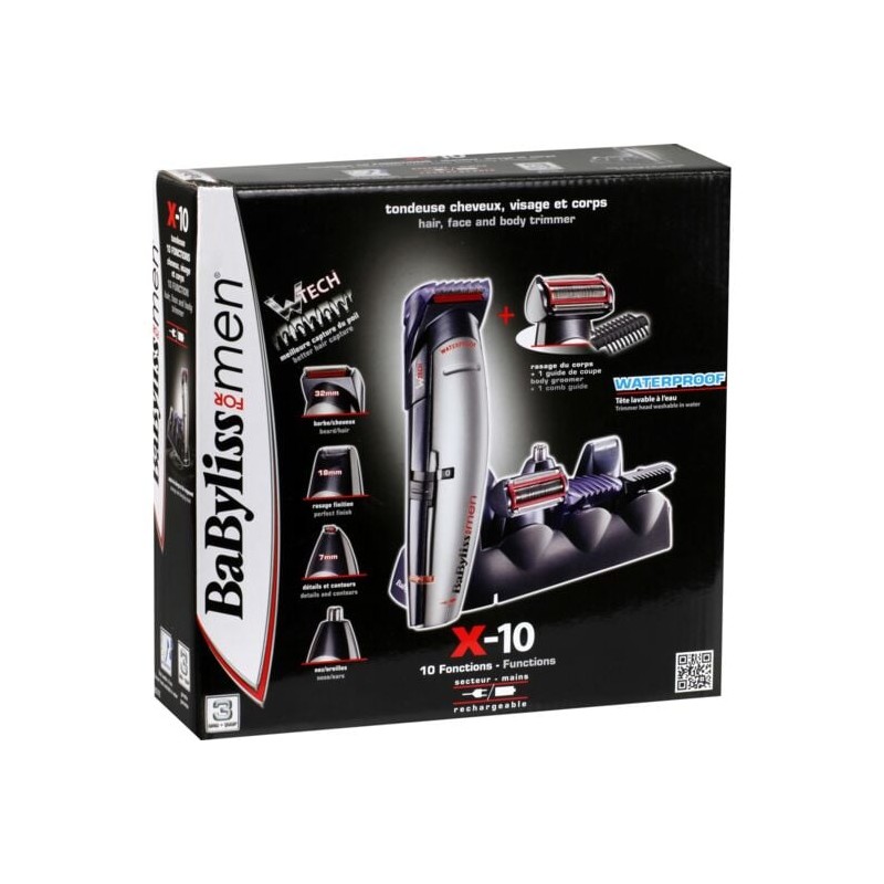 TONDEUSE MULTI USAGE RECHARGEABLE - BABYLISS