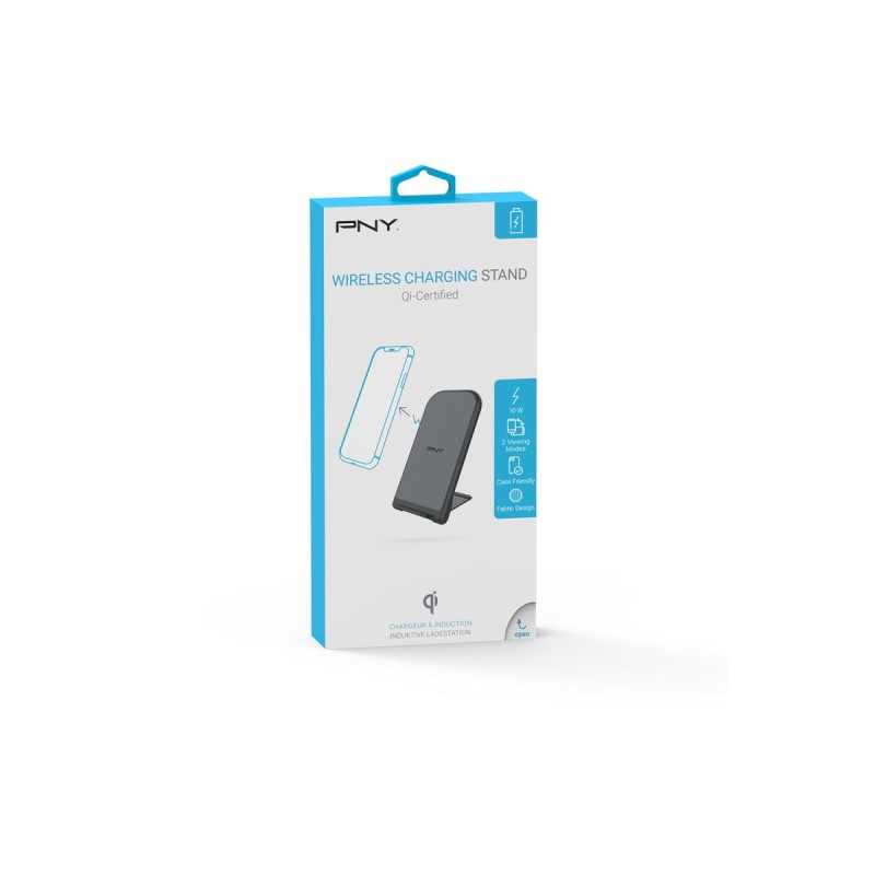 Chargeur à induction PNY 10W compatible Qi - noir