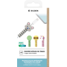 Pack de 4 identifcateurs de câble Licorne + Koala + Burger + Vert Bigben