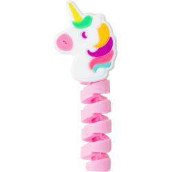 Pack de 4 identifcateurs de câble Licorne + Koala + Burger + Vert Bigben