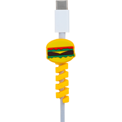 Pack de 4 identifcateurs de câble Licorne + Koala + Burger + Vert Bigben