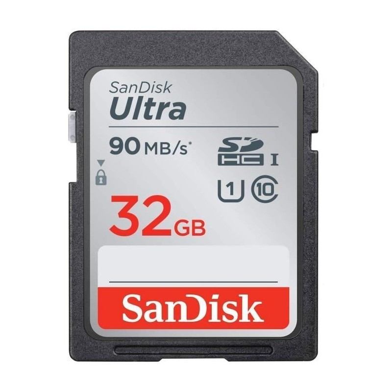 Carte SD Sandisk Class 10 UHS-I 32GB