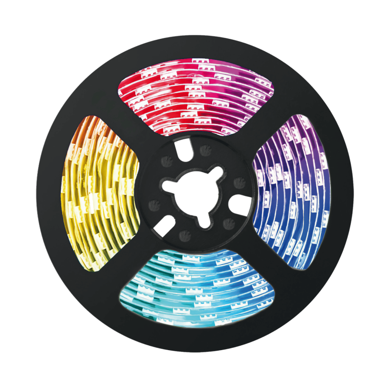 Bande LED USB 5m avec télécommande