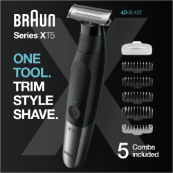 Tondeuse multi usages Braun Series X XT5100 visage et corps