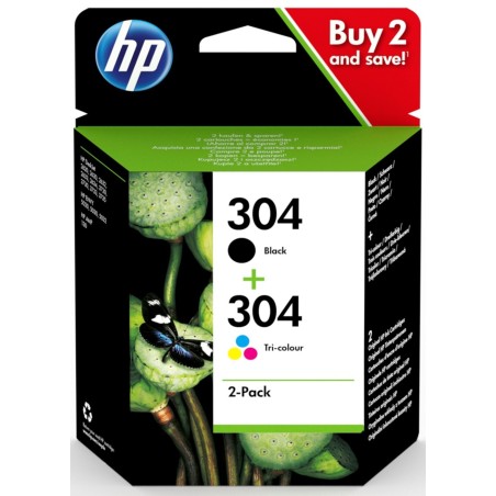 Pack Cartouches d'encre HP 304