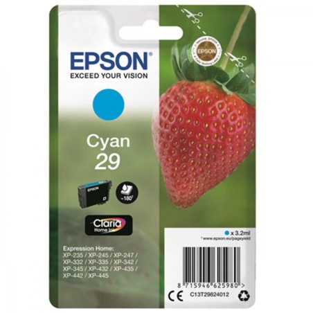 Cartouche d'encre Epson 29 Fraise Cyan