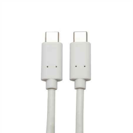 CABLE USB TYPE C / TYPE C BLANC 1M COMPATIBLE PD 3A