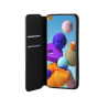 ETUI PORTEFEUILLE NOIR POUR SAMSUNG A21S