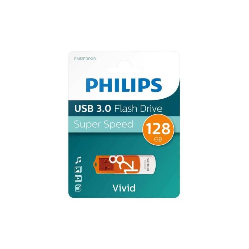 PHILIPS CLE USB 128GO FM12FD70