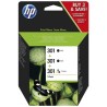 Pack Cartouches d'encre HP 301 Noir + Couleurs