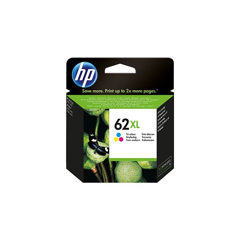 HP CART 62 XL PACK 3 COULEURS