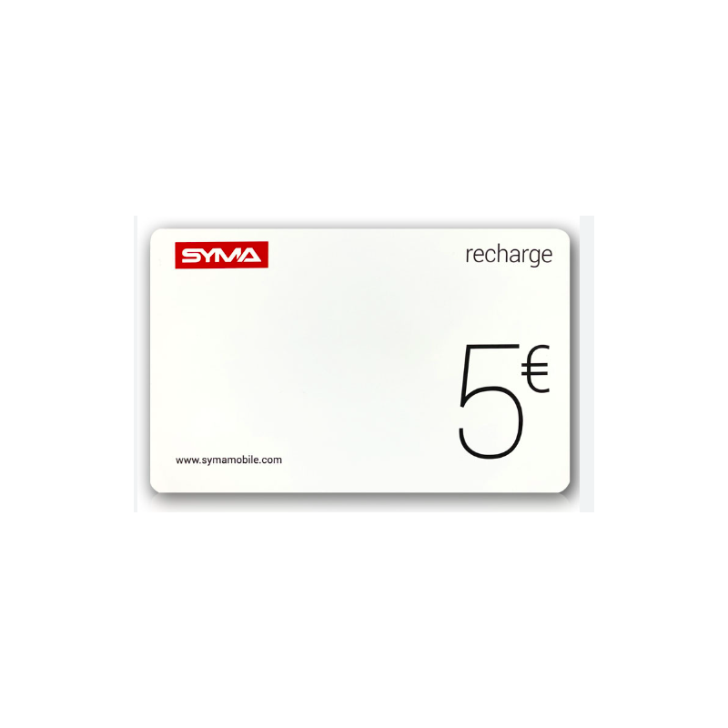 SYMA Recharge 5 EUROS