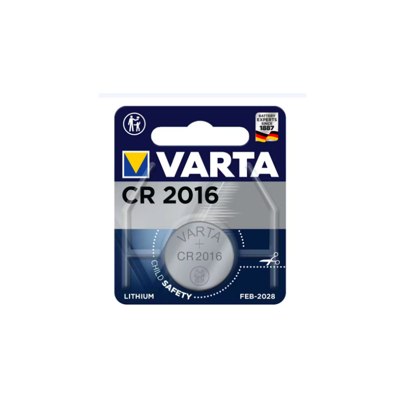 PILE LITHIUM CR2016 3V B2