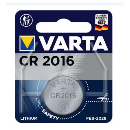 PILE LITHIUM CR2016 3V B2