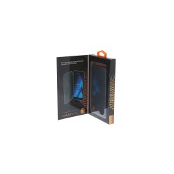 ETUI PORTEFEUILLE SLIM GRIS POUR SAMSUNG A3 2017