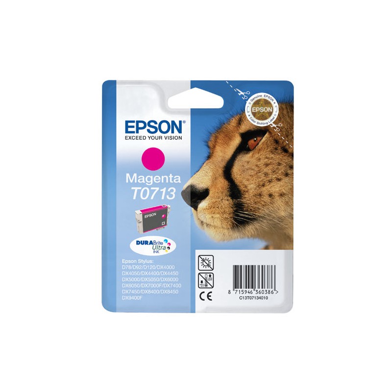CARTOUCHE EPSON GUEPARD T0713 MAGENTA