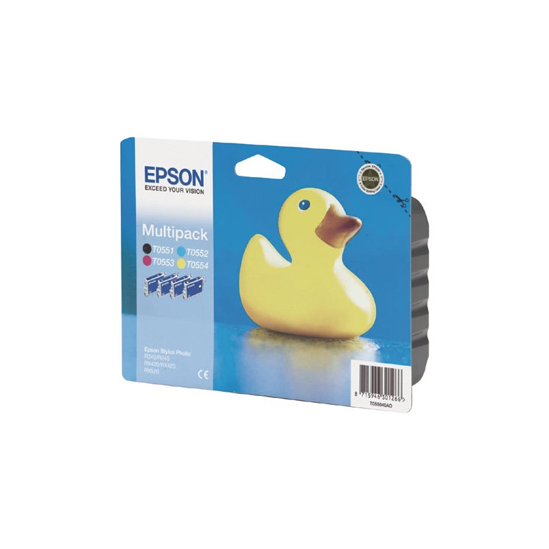 CARTOUCHE EPSON CANARD T0556 PACK
