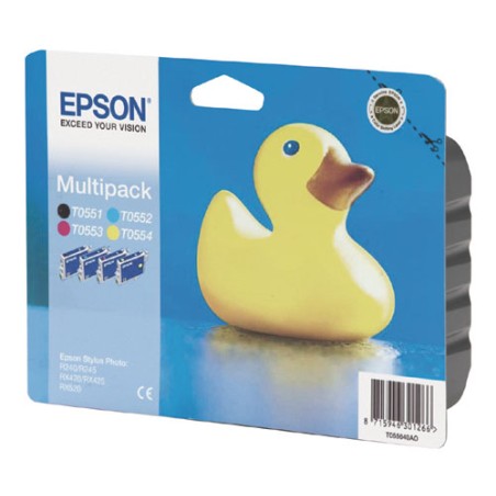 CARTOUCHE EPSON CANARD T0556 PACK