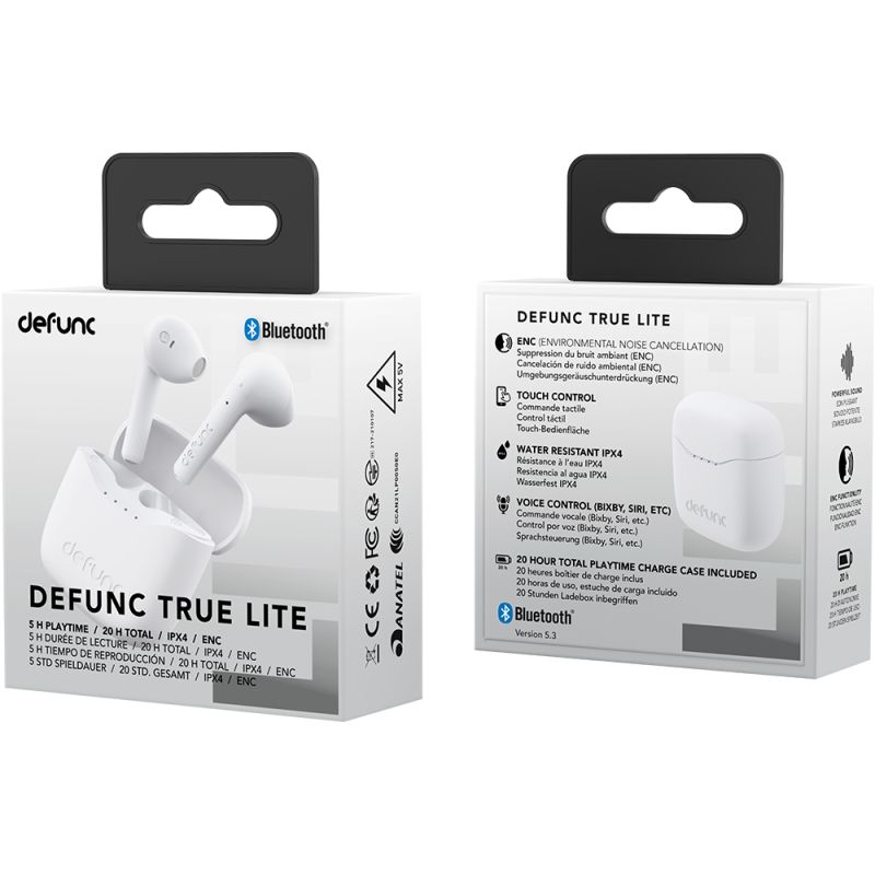 ECOUTEUR TRUE WIRELESS BLANC