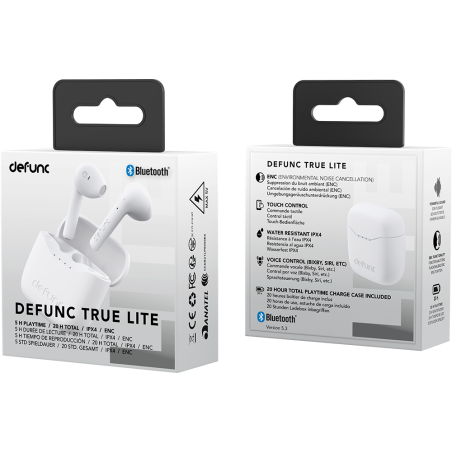 ECOUTEUR TRUE WIRELESS BLANC