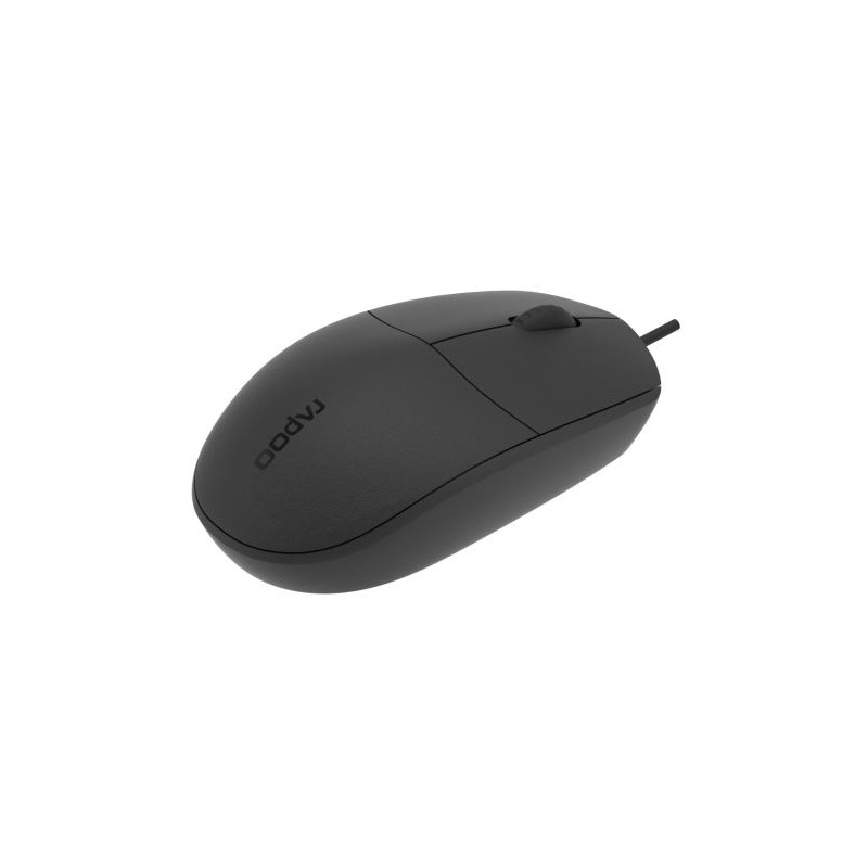 SOURIS OPTIQUE FILAIRE N-100 NOIRE