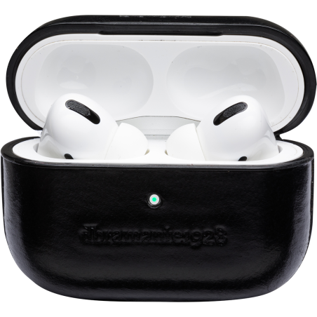 COQUE AIRPOD PRO CUIR NOIR