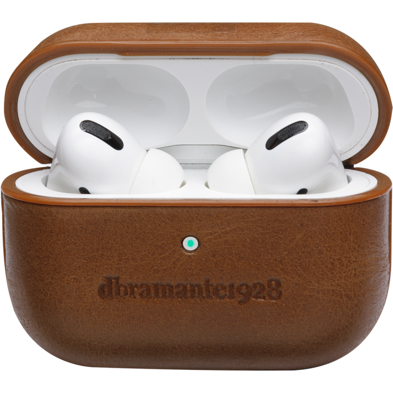 COQUE AIRPOD PRO CUIR TAN