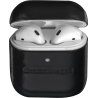 COQUE AIRPOD CUIR NOIR