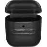 COQUE AIRPOD CUIR NOIR