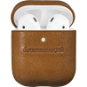 COQUE AIRPOD CUIR TAN