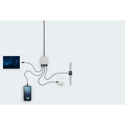 CHARGEUR SECTEUR  2USB-A / 2 USB-C 27W