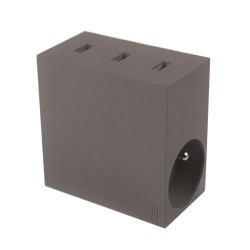 HIDE 5EN1 3USB MULTIPRISE